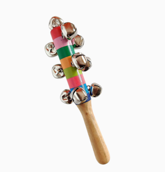 10 Bell Rattle – Safe, Natural & Eco-Friendly Baby Toy