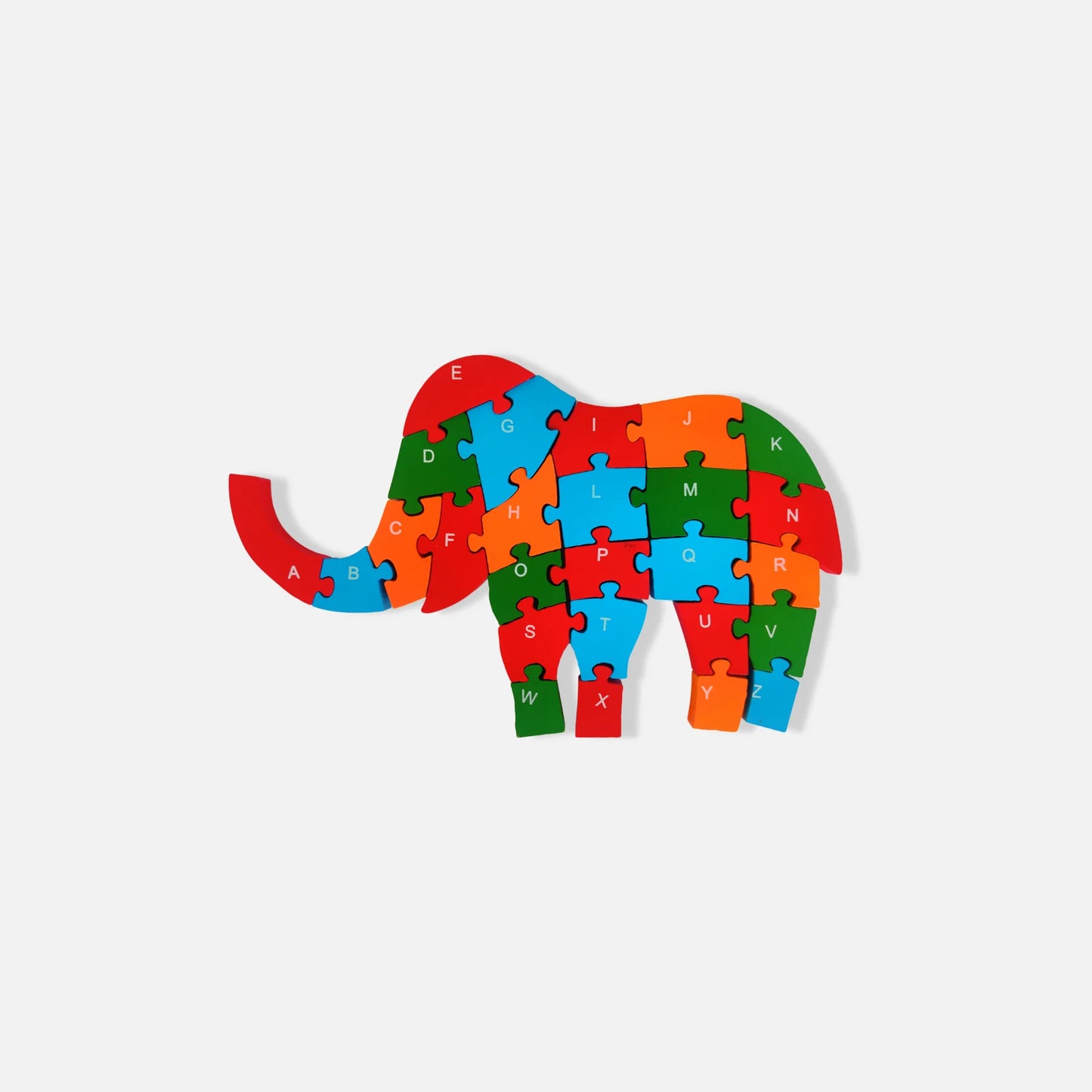 Wooden Elephant Puzzle – Fun, Educational & Eco-Friendly Learning Toy