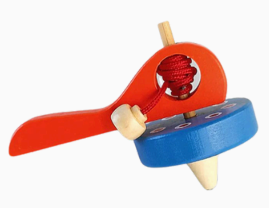 Wooden Spinning Top – Safe, Natural & Eco-Friendly Classic Toy