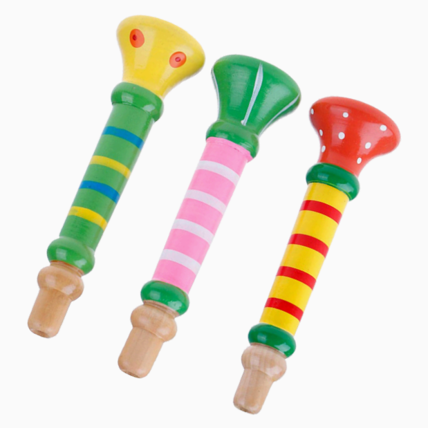 Wooden Whistle Flute – Safe, Natural & Eco-Friendly Musical Toy