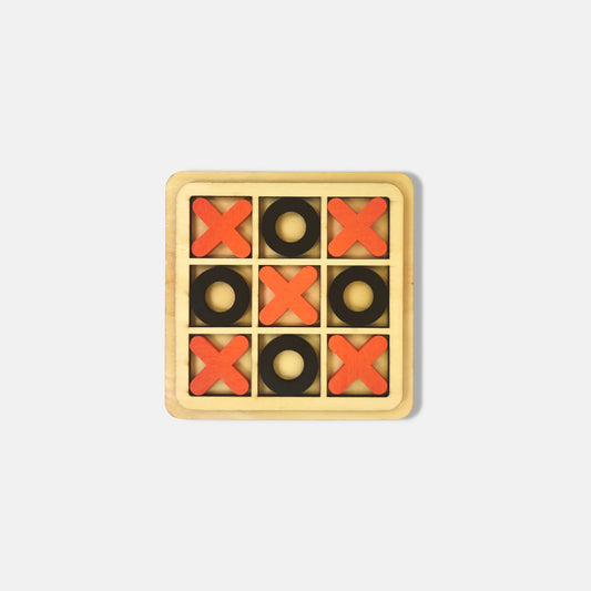 Wooden Tic Tac Toe – Fun, Classic & Eco-Friendly Strategy Game