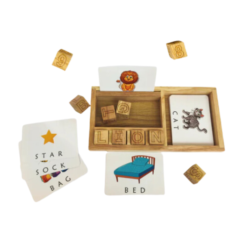 Wooden Spell Master – Fun, Educational & Eco-Friendly Learning Toy