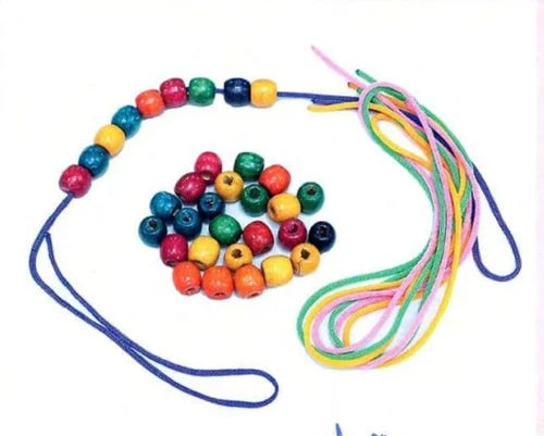 Beads with Holes – NCERT-Approved TLM Educational Toy in Jaadui Pitara Box for Fine Motor & Cognitive Development