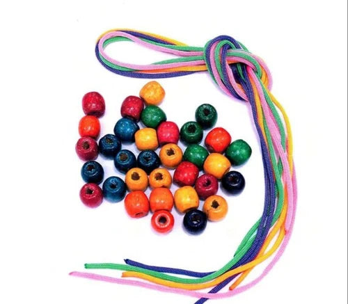 Beads with Holes – NCERT-Approved TLM Educational Toy in Jaadui Pitara Box for Fine Motor & Cognitive Development